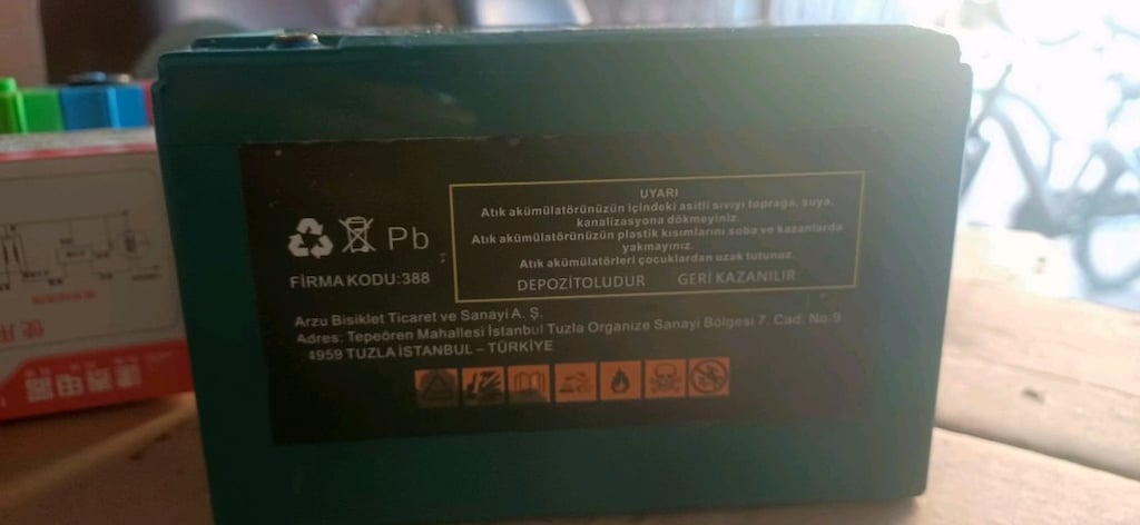 elektrikli motor akü - 3