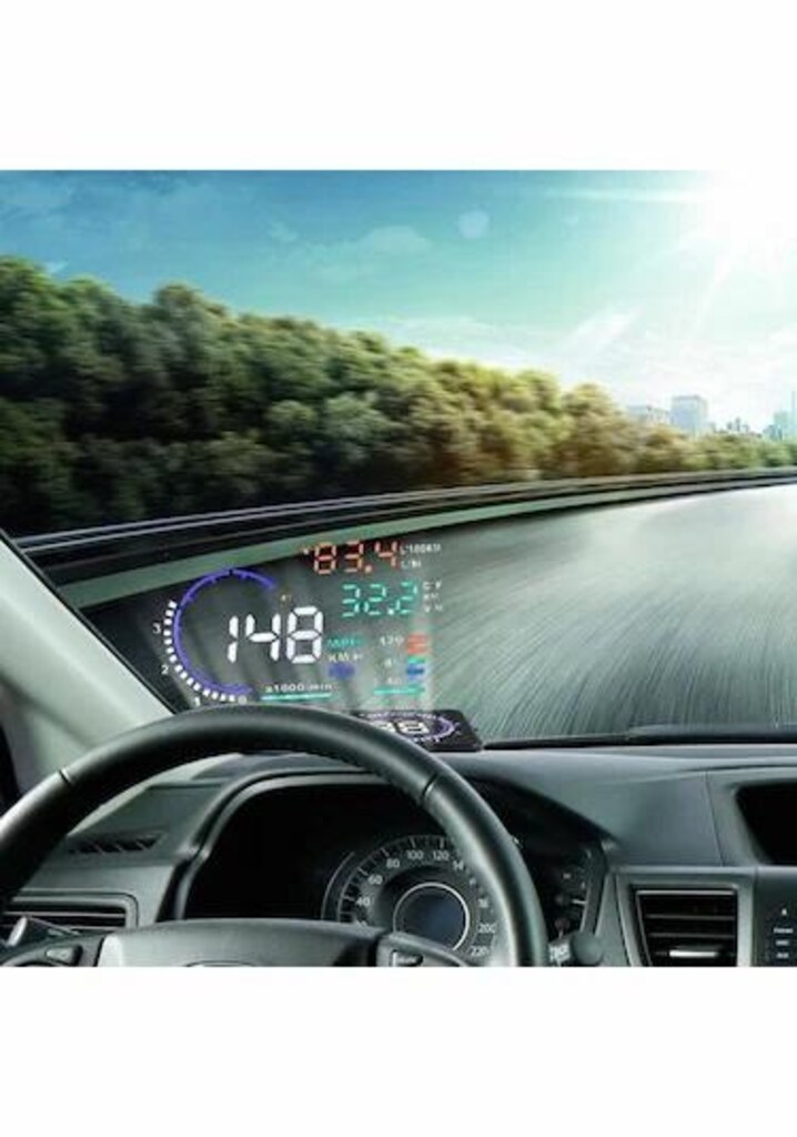 hayalet gösterge obd yansıtma ekranı akseuar - 2