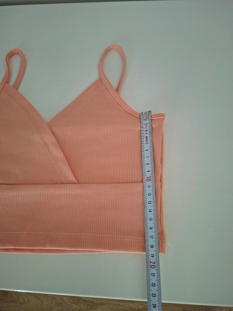 Mixray S Beden Kruvaze Crop Top/Büstiyer - 10