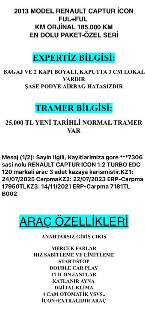 masrafsız aile aracı otomatik B SUV değişensiz - 16