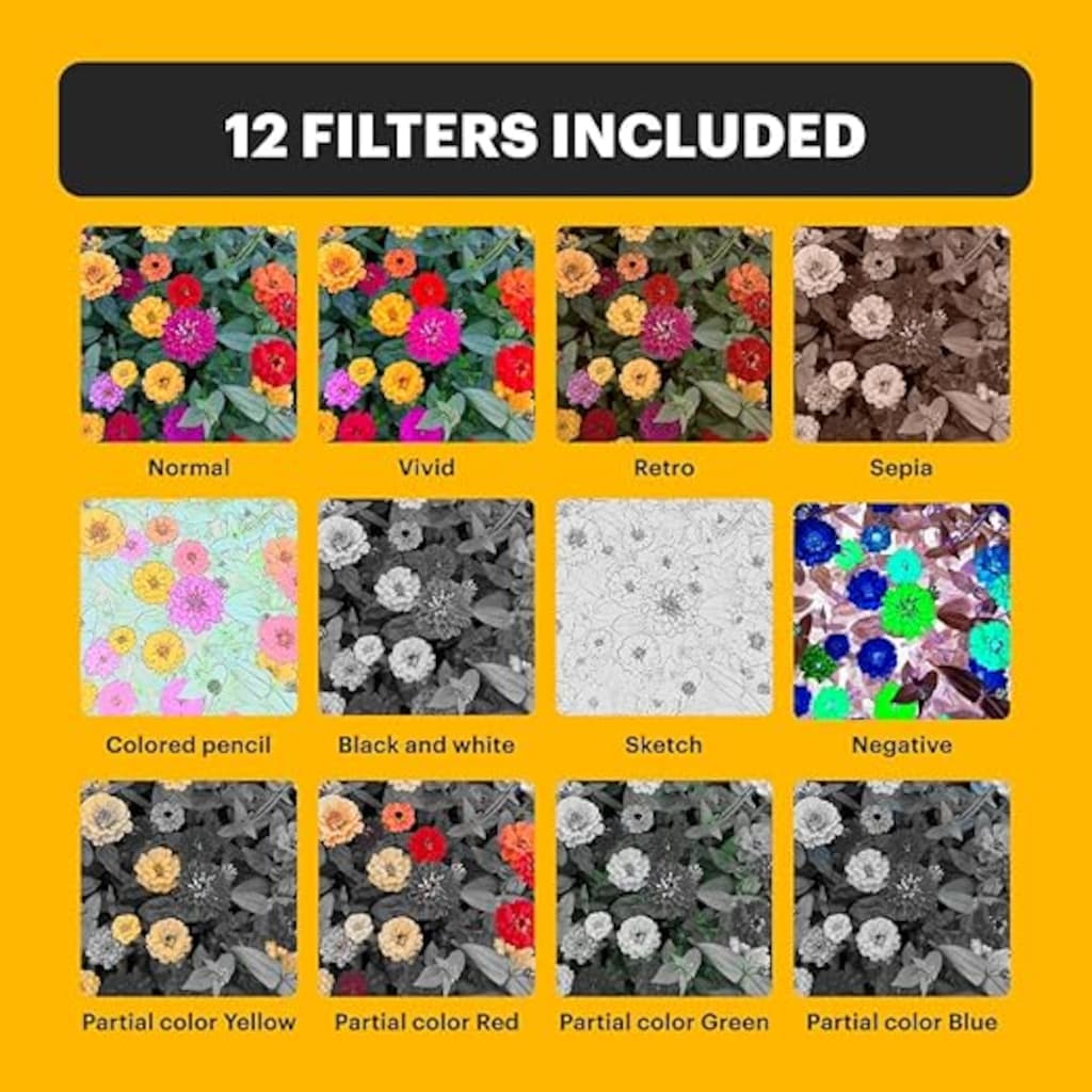 Kodak Pixpro C1 - Sıfır Kapalı Kutu - Siyah - 8