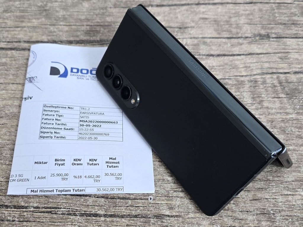 Samsung Z Fold 3 / Faturalı TR / 12 -256 GB / Ful Orjinal - 2