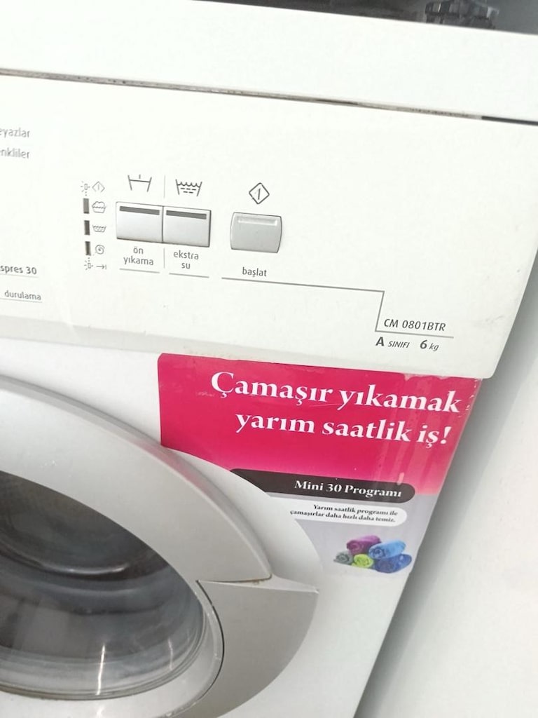 TEMİZ PROFİLO 6 kg ÇAMAŞIR MAKİNESİ SERVİS GARANTİLİ KURULUM NAKLİYE D - 4