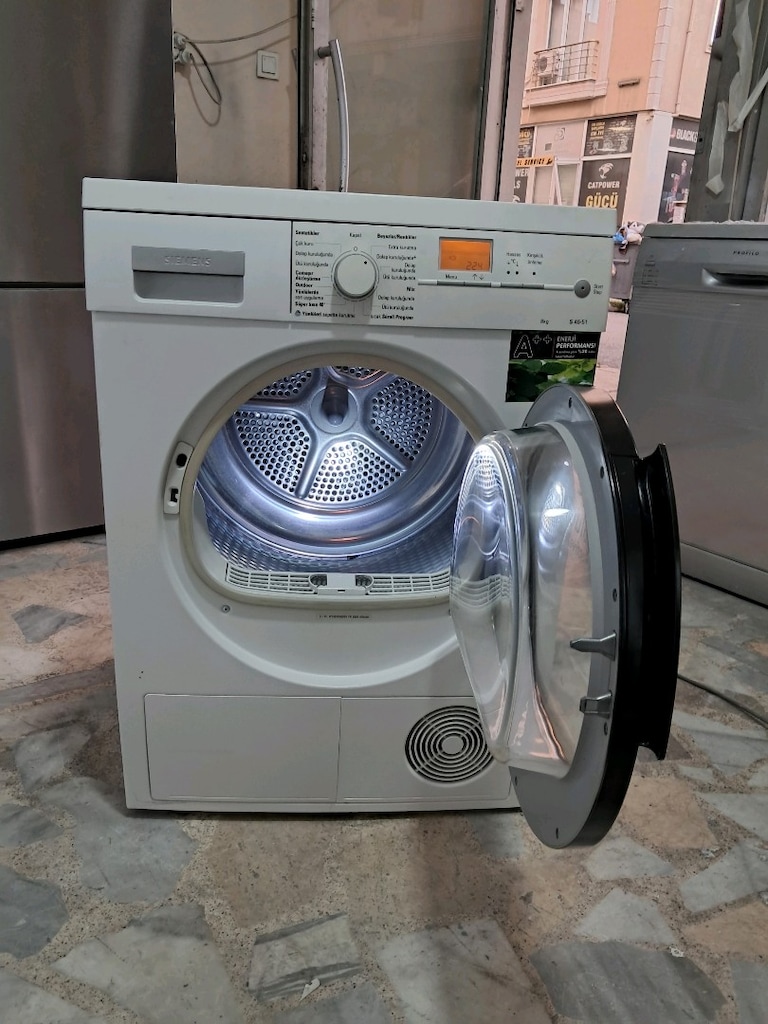 sıfır gibi ısı ponpalı Siemens 8kloluk kurutma makinesi 8.500tl - 5