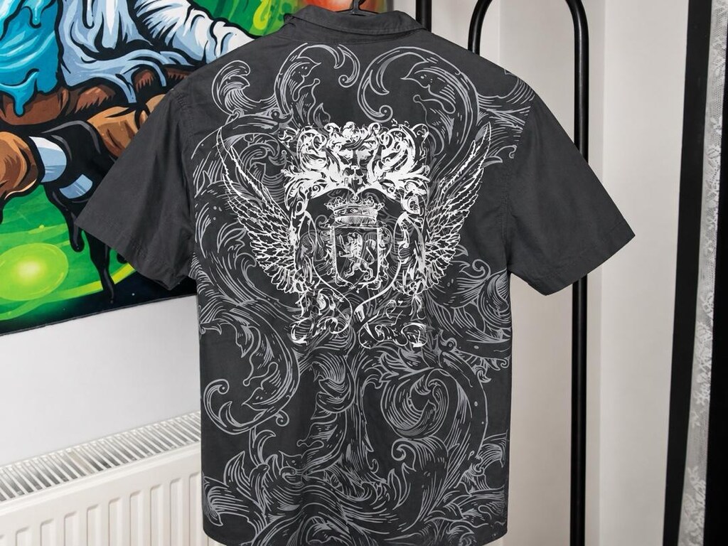 YK2 Baskılı 37/38 Unisex Gömlek - 3