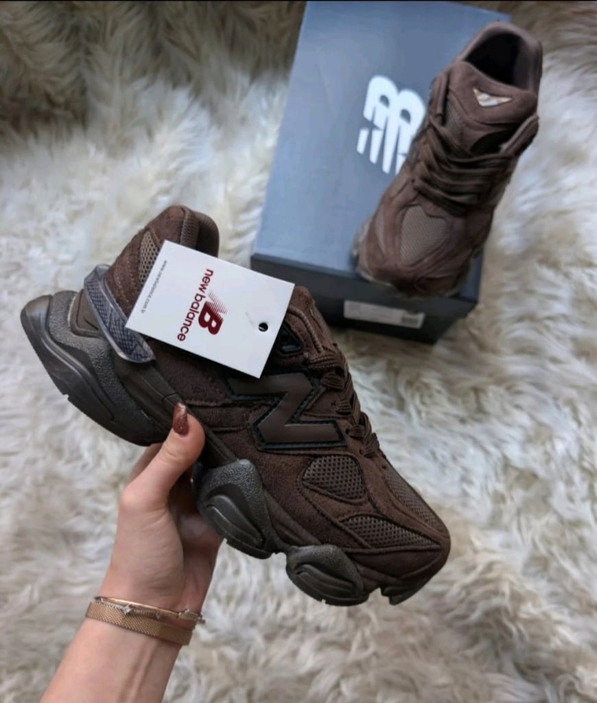 New Balance 9060 Chocolate Brown Kahverengi Spor Ayakkabı - 4