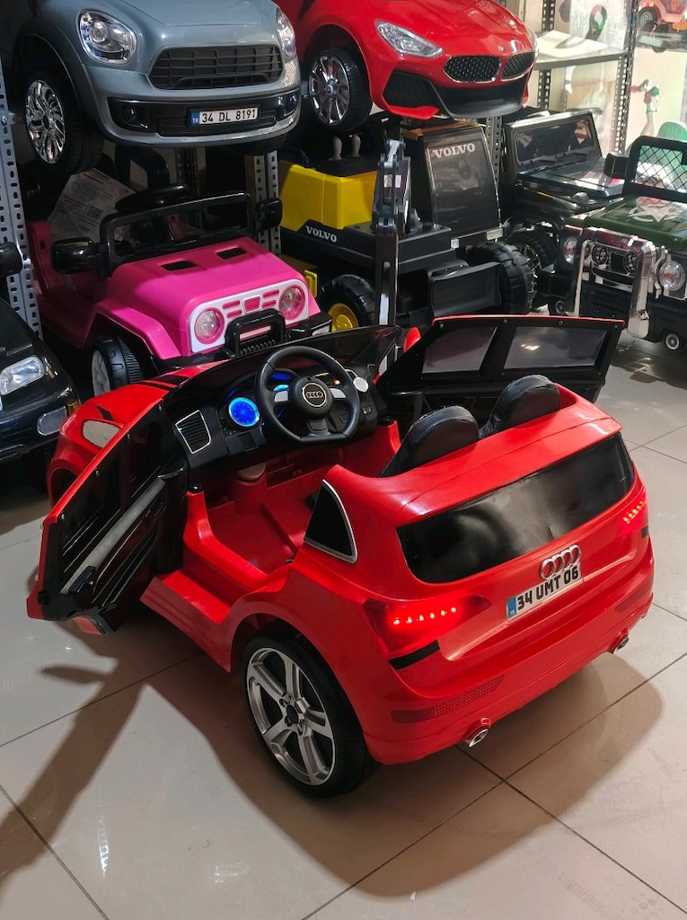 AnkaCar ÇOCUK OTO GALERİ (12+12 2 MOTOR )3 İLERİ KUMANDALI AKÜLÜ ARABA - 4