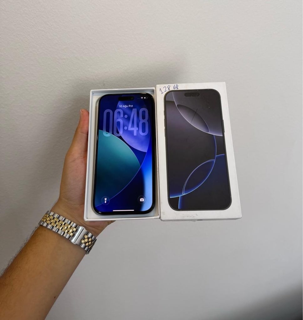 IPHONE 16 PRO 128 GB ÇİFT SIM PİL 95 - 2