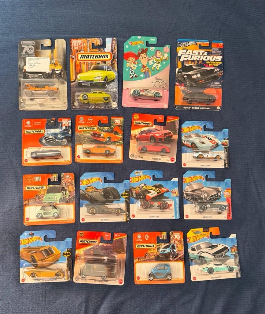 Hot Wheels ve Matchbox araç koleksiyonum SATILIK - 3