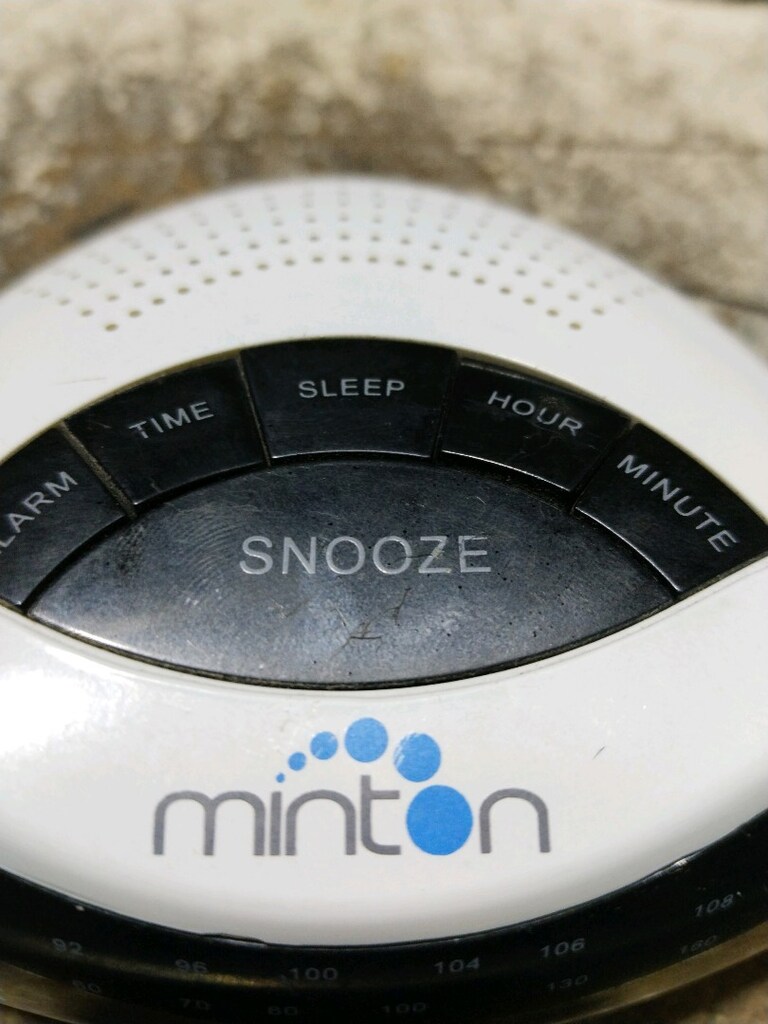 MİNTON MARKA ALARM SAAT RADYO - 6