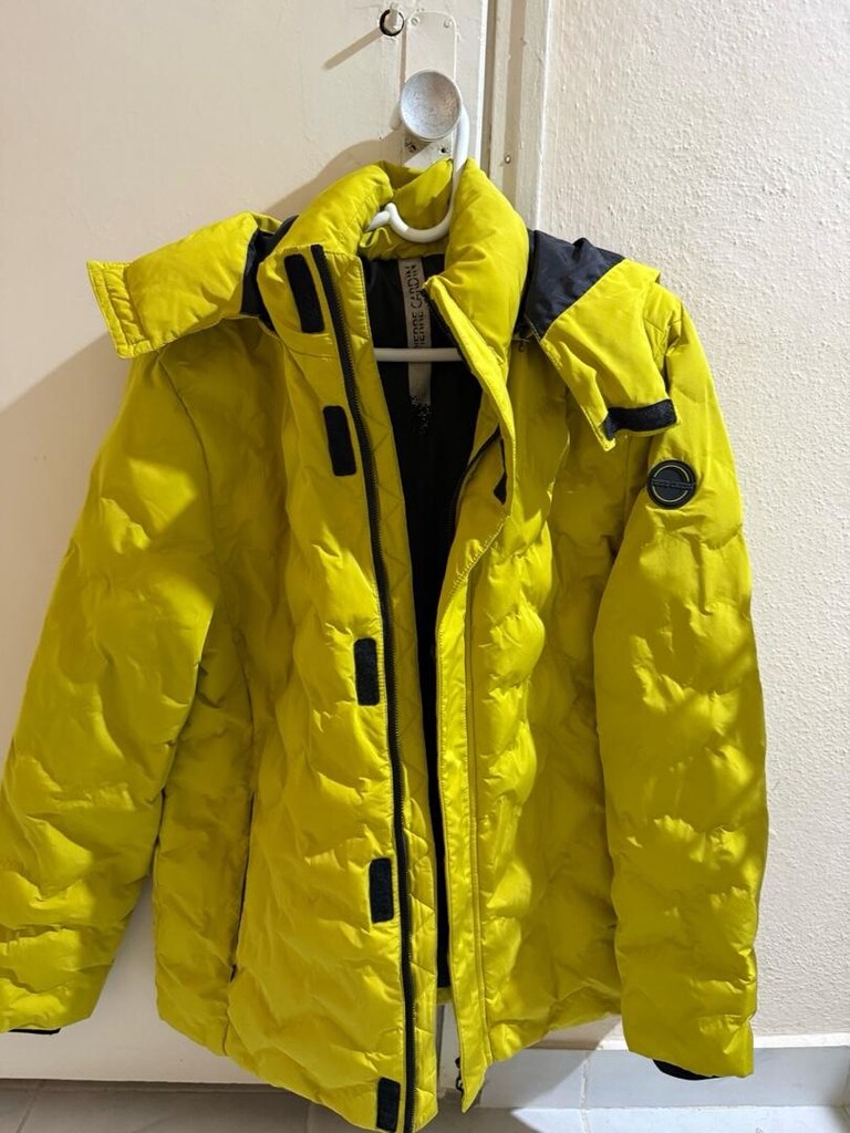 Pierre Cardin Kapitone Desenli Sarı Mont - 2