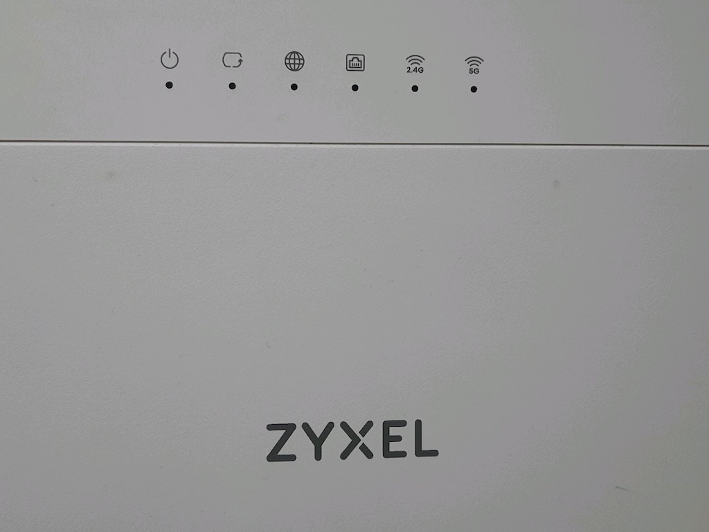 VDSL MODEM 5G VE 2.4G, YENİ NESİL, SIFIR GİBİ, ZYXEL, 0468 - 3