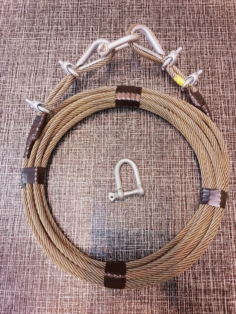 Çekme halatı 2 ton - 2