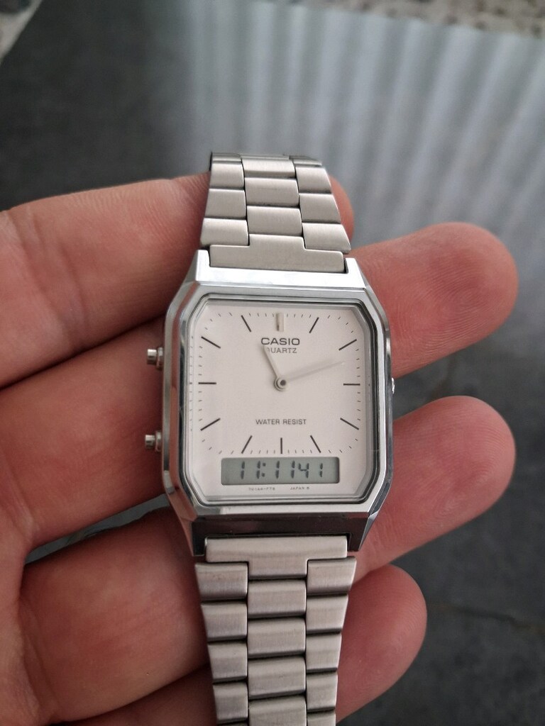 Tertemiz Orjinal Casio AQ-230 kol saati - 2