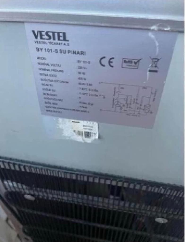 FİYAT SON YER CAGLAYAN CİDDİ ALİCİYSAN YAZ 2.EL VESTEL SU SEBİLİ - 5