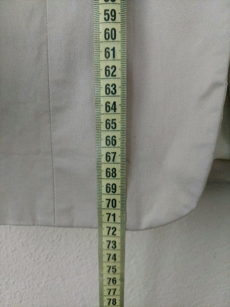HERRY bayan Bej renk uzun blazer ceket - 9