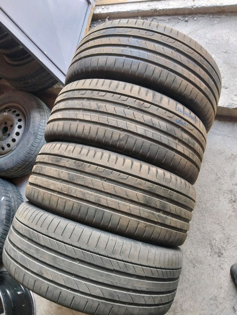 245 45 19 YAZLIK, CONTİNENTAL MARKA DÖRT ADET LASTİK DİŞLERİ İYİ DURUM - 4
