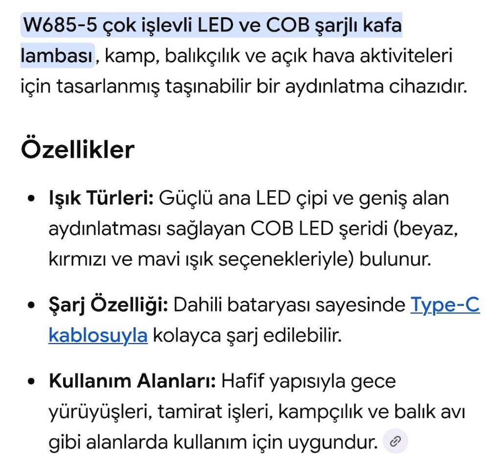 Kafa Lambası - 2