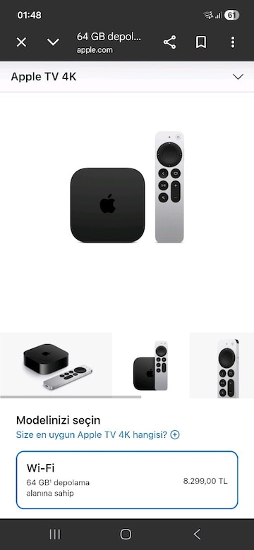 apple tv 1 nesil
