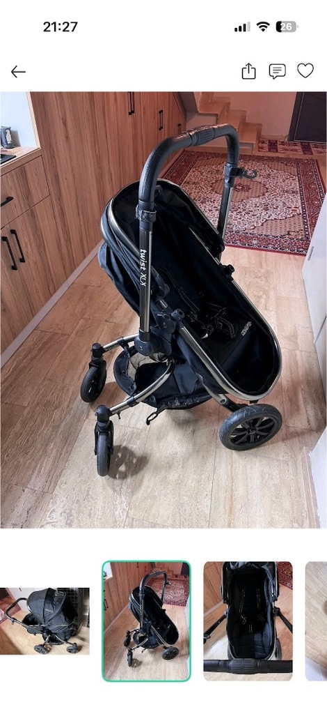 Kraft Twist XXL travel sistem bebek arabası - 2
