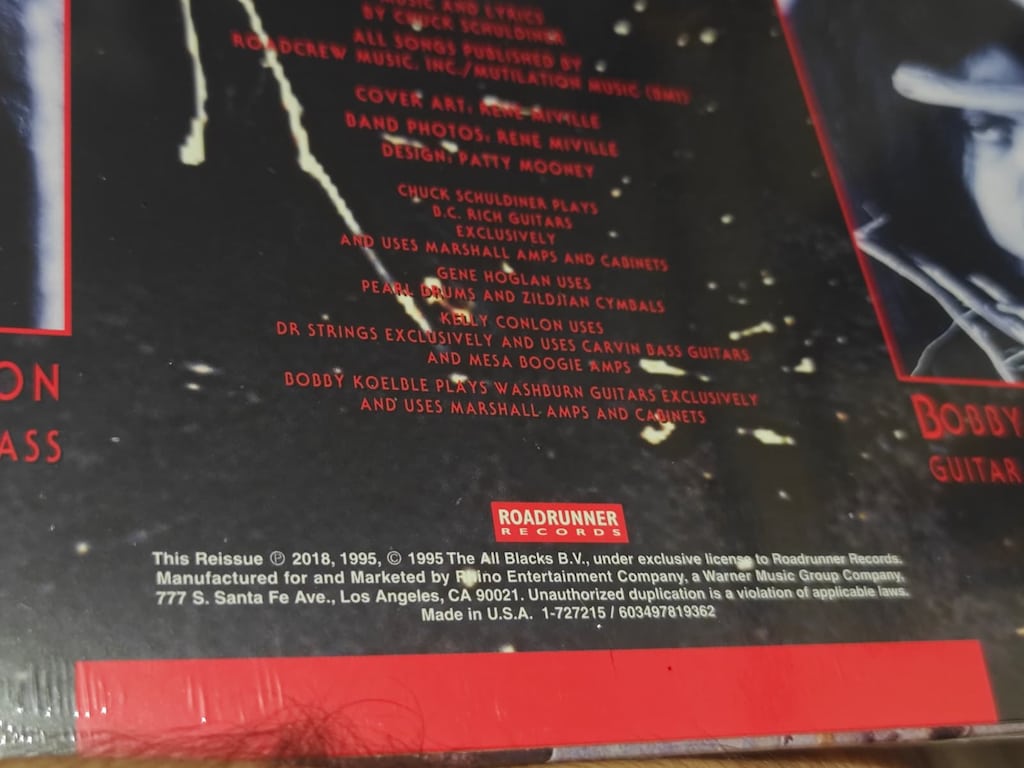 DEATH SYmbolic 2018 USA Basımı, sıfır ambalajında. Stok: 2 adet - 9