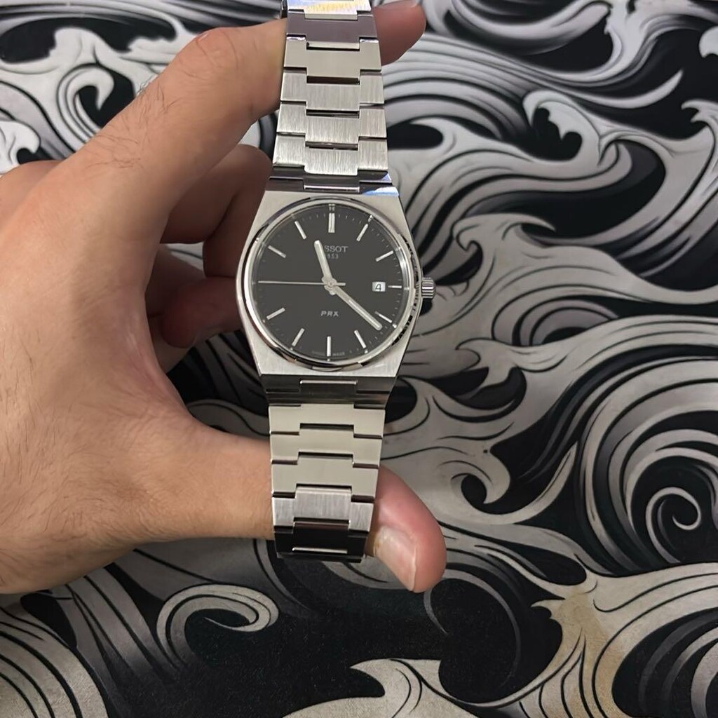 Tissot Prx Erkek Siyah Kadranlı Saat - 3