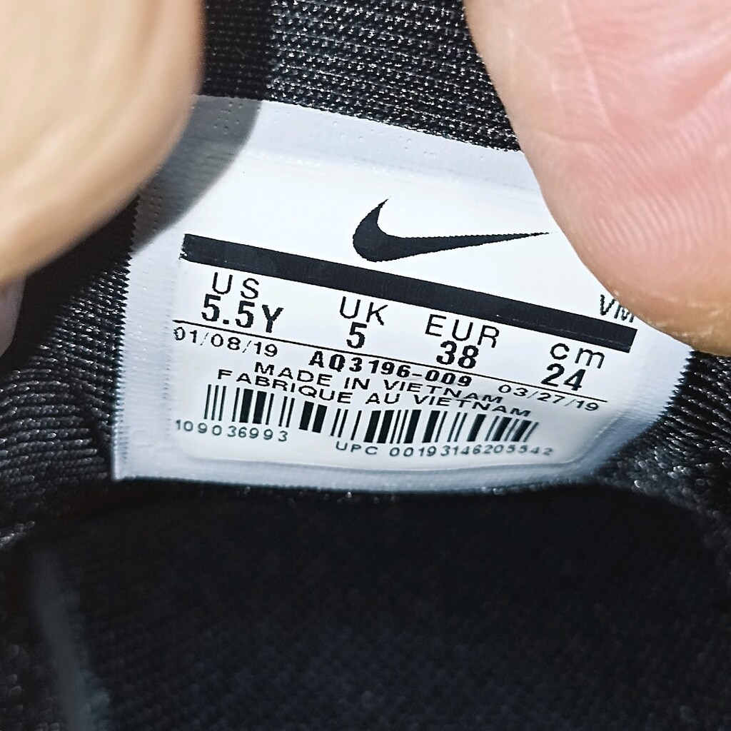 38 numara orjinal NİKE Air Max spor ayakkabı. - 2