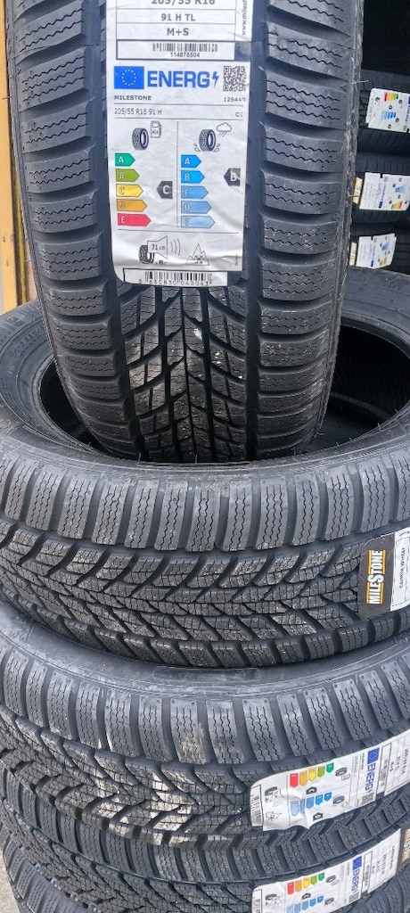 205 55R16 kışlık takım sıfır - 8