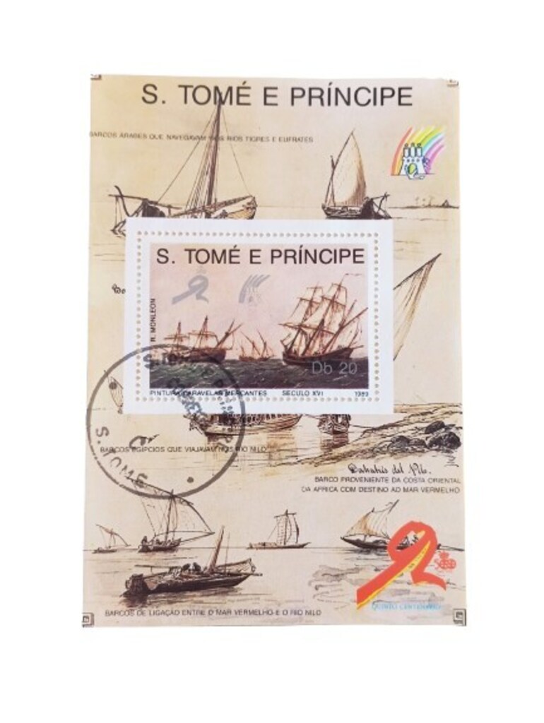 1989 São Tomé ve Príncipe – 16. Yüzyıl Gemileri Blok Pul