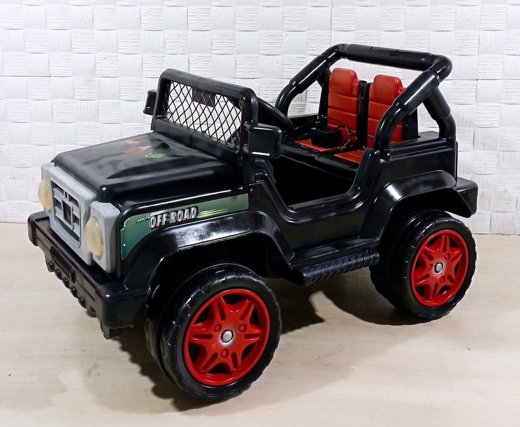 Akülü araba 12 volt çift motorlu aküsü sıfır paketinde - 2