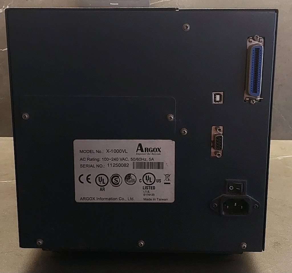 ARGOX X-1000VL BARKOD YAZICI - 4