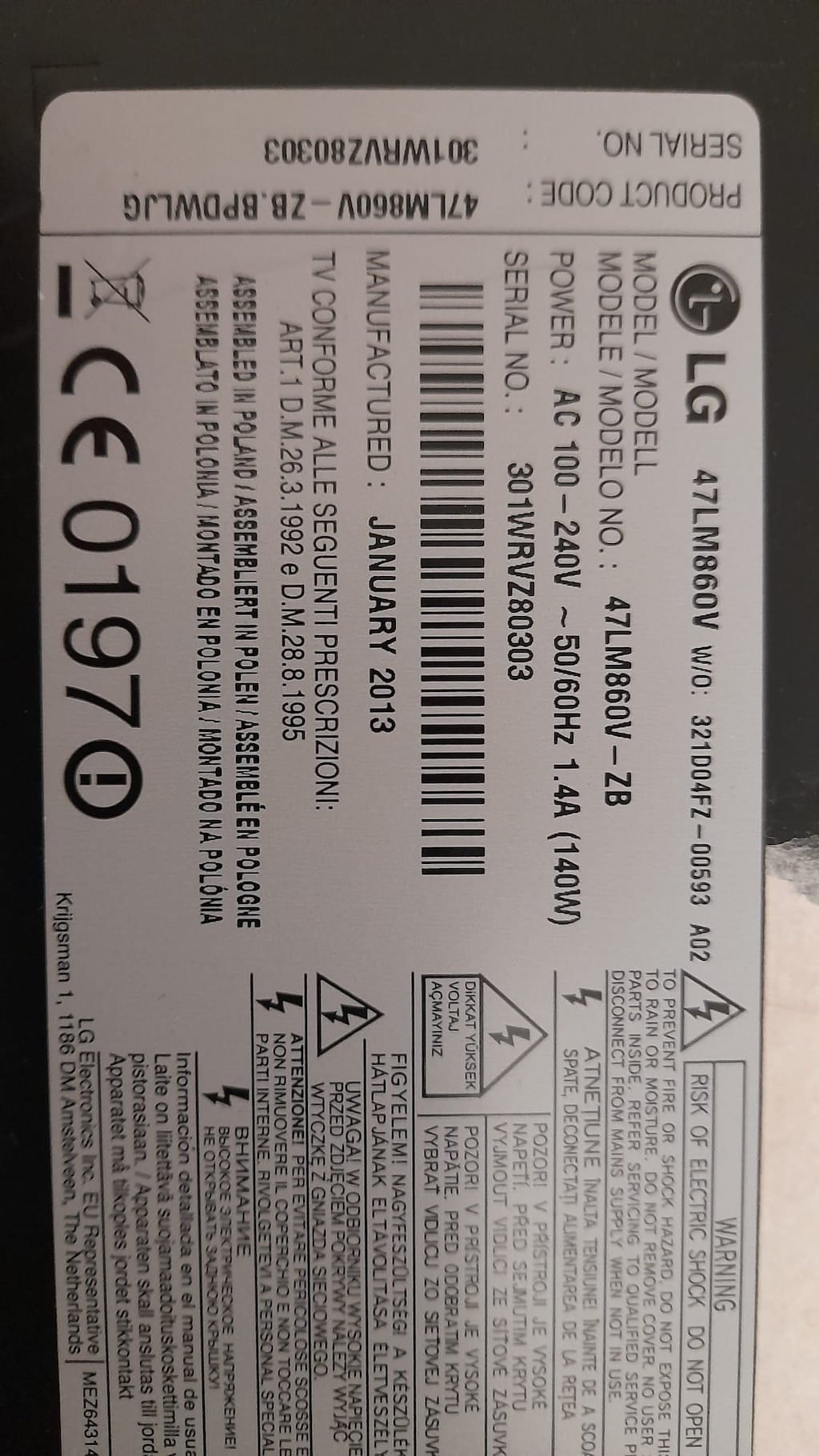 LG LED TV 47 inç - 6