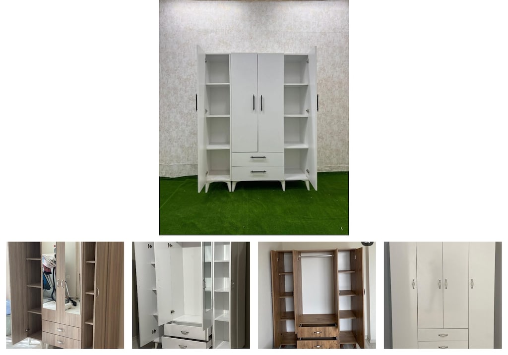 4 kapaklı elbise dolabı rhknpvinhe - 2