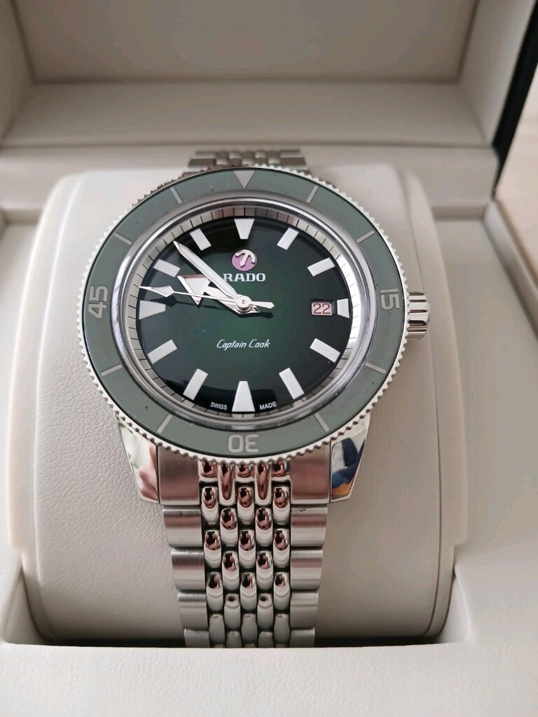 Hatasız Rado Captain Cook Green – Full Set – 5 Yıl Garantili - 4