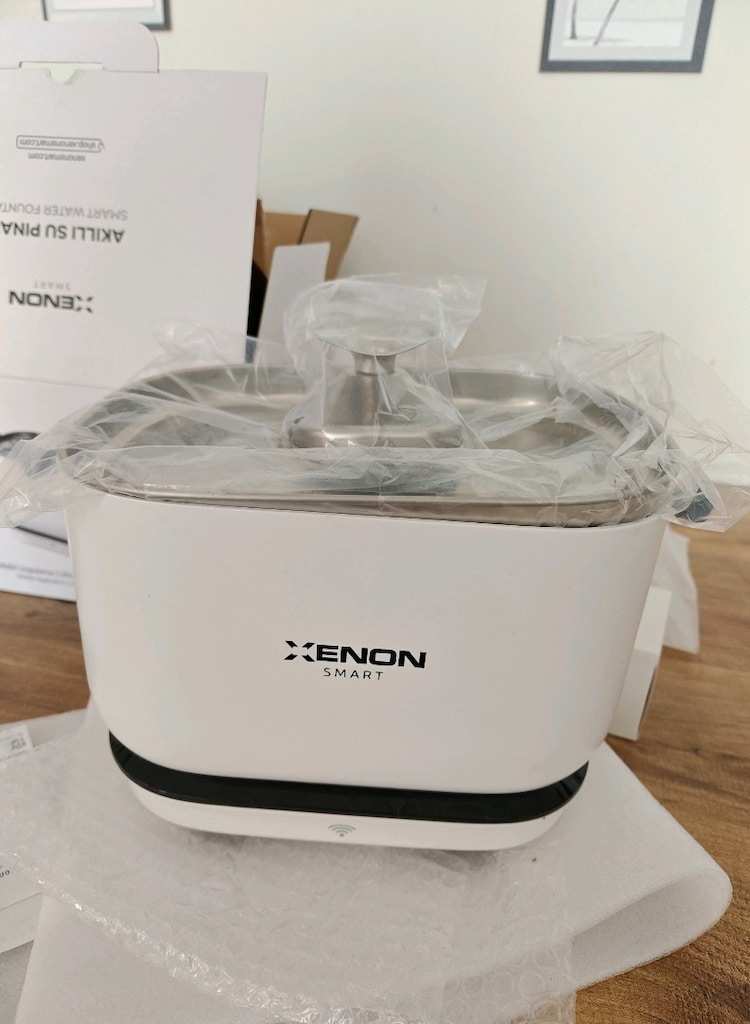 Xenon Smart Kedi Su Pınarı | Çelik, Kablosuz. X8653 - 2