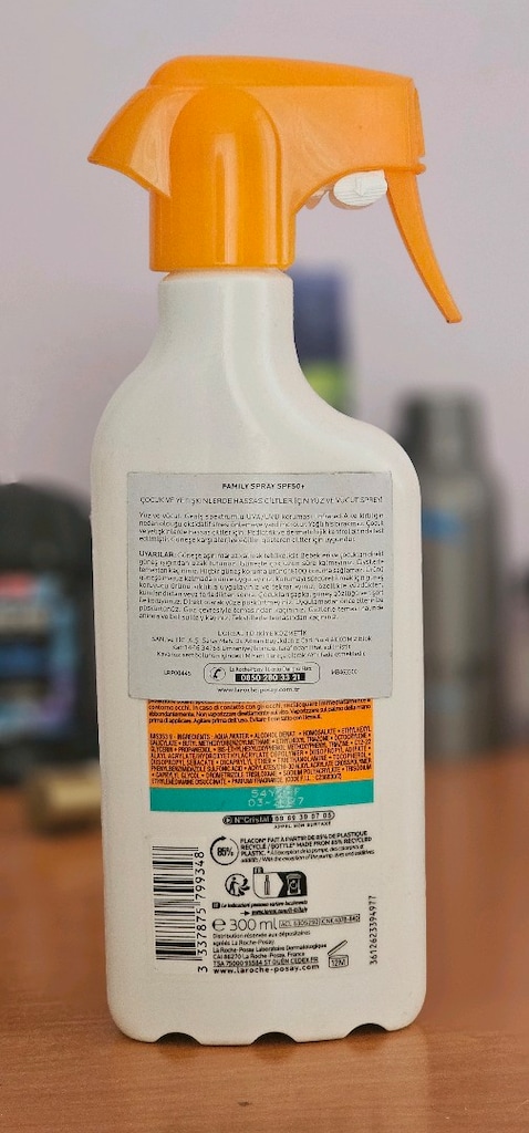 La Roche-Posay Anthelios Family 300 ml 50 Faktör Sprey Güneş Kremi - 2