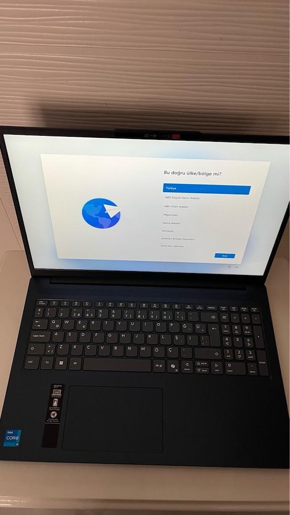 SIFIR LENOVO İDEAPAD SLİM İNTEL İ5 - 8