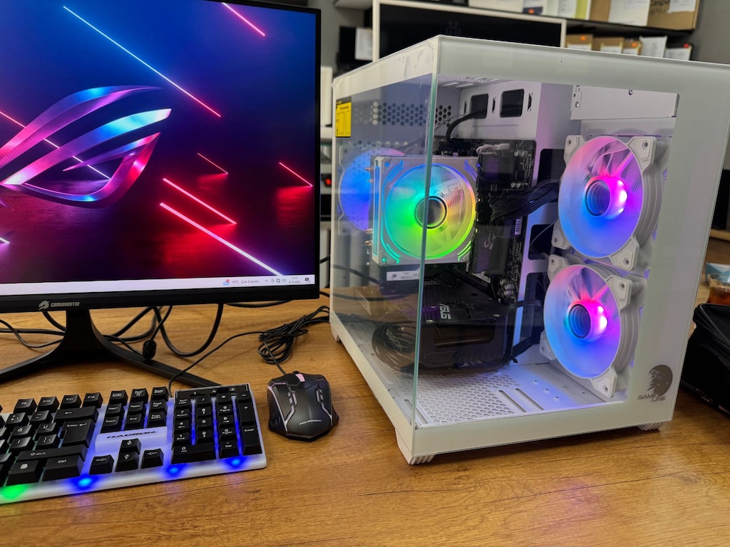 MASAÜSTÜ BİLGİSAYAR SET RX6600 RYZEN 5 5500 180 HZ MONİTÖR - 2