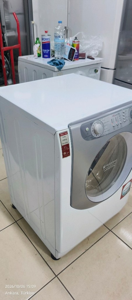 HOTPOİNT ARİSTON ÇAMAŞIR MAKİNESİ 8 KİLO 1000 DEVİR ÇALIŞAN GARANTİLİ - 6