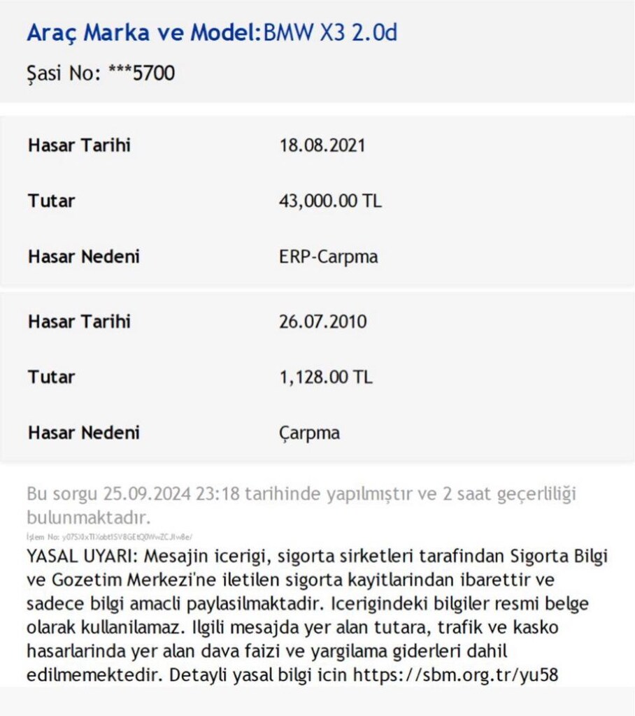 BMW X3 4 x4 163 lük döküm blok takas olur - 10