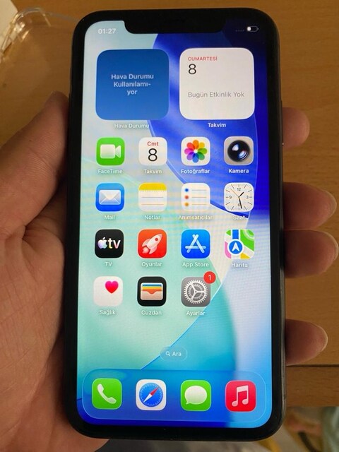 Sahibinden tertemiz iPhone 11 128 gb