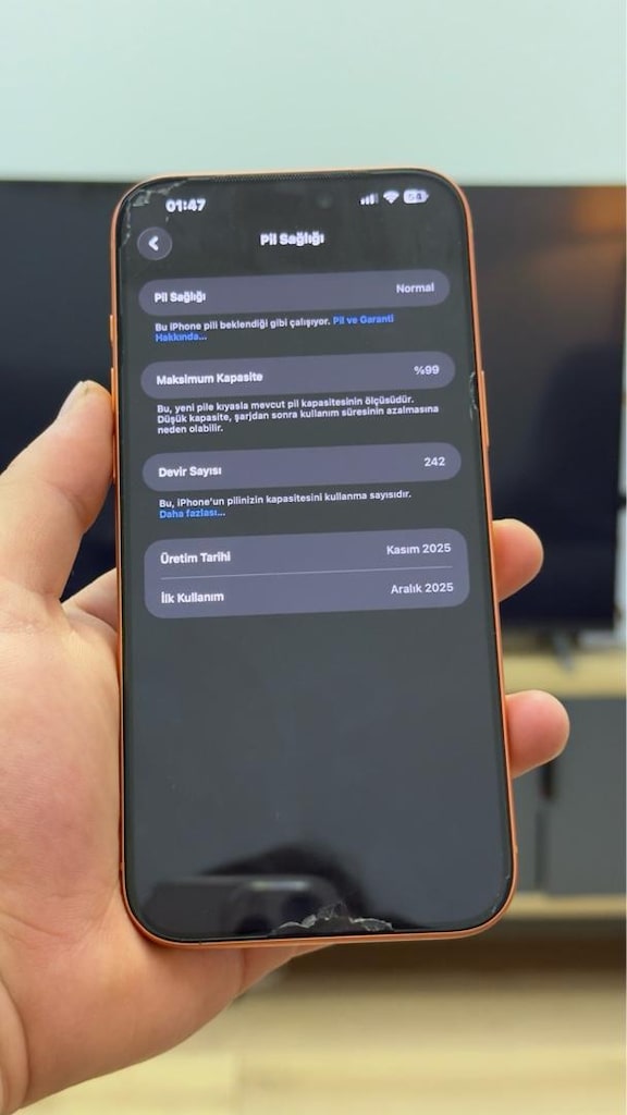 TR IPHONE 17 PRO MAX 256GB KOZMİK TURUNCU - 3
