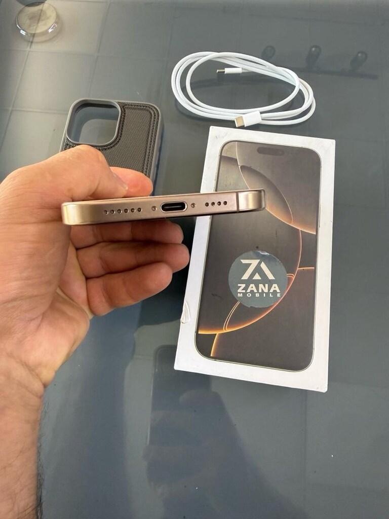 İPHONE 16 PRO MAX 512 GB HAFIZA PİL 93 DEVİR 301 ORJİNAL KUTULU - 4