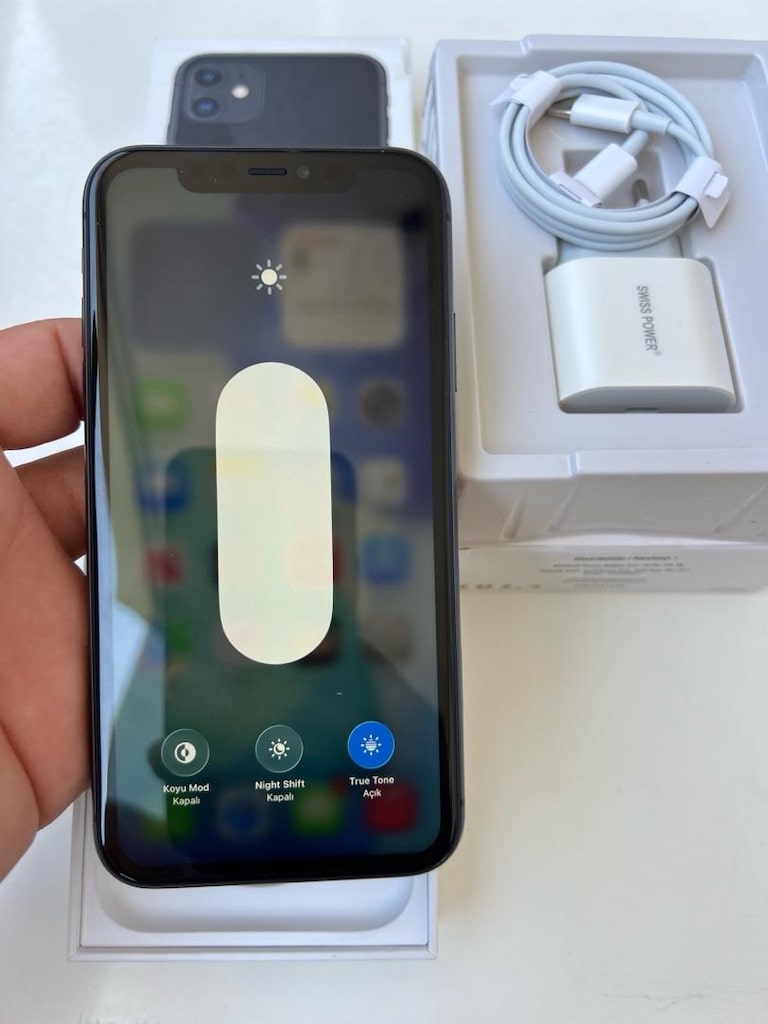 iPhone 11 64 GB % 83 Türkiye Cihazı Hatasız - 10