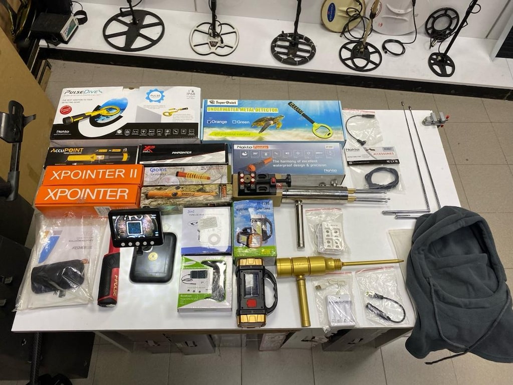 Dedektör, Dedektör Aksesuarları, Dedektör Başlıkları, Çanta, Pan, Elek - 2