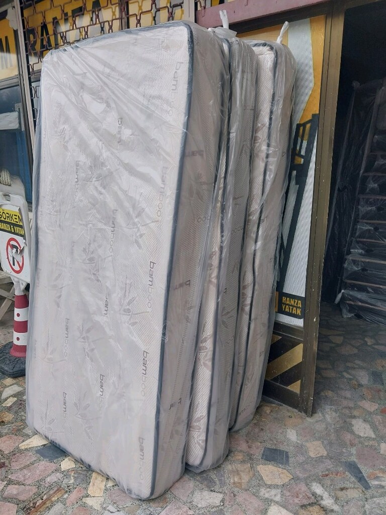 TEK KİŞİLİK ORTOPEDİK BAMBOO YATAK UCRETSIZ TESLİMAT - 3
