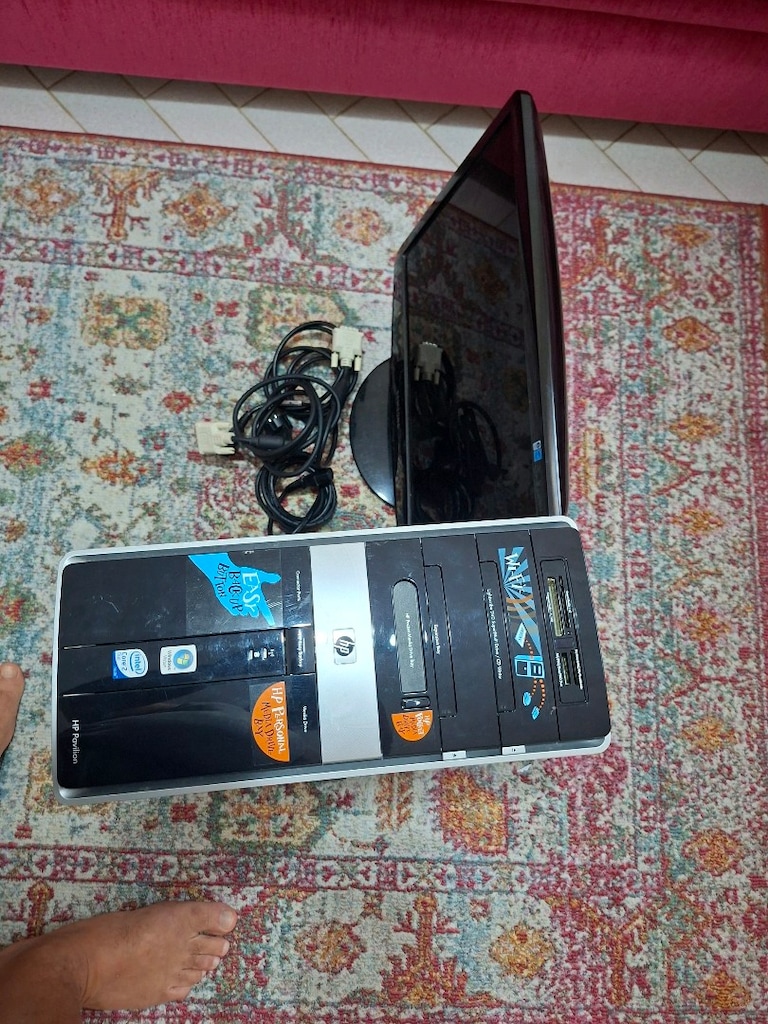 Hp intel core 2 duo masaüstü bilgisayar 19 inç samsunğ ekran - 2