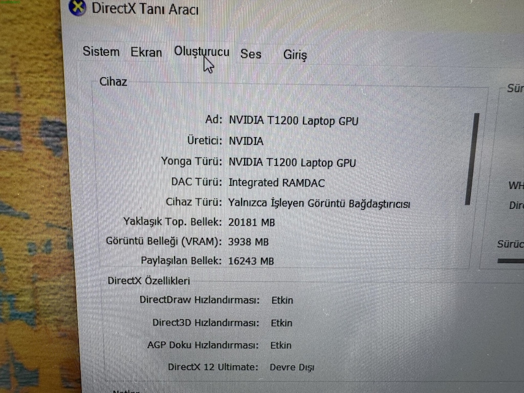 DELL PRECİSİON WORKSTATİON İ7 11. NESİL 32 GB RAM 512 NVME - 7