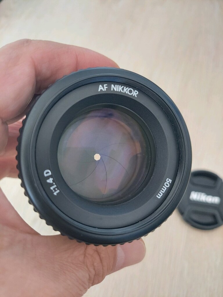 Nikon AF 50mm f1.4D Lens.Tertemiz. - 3