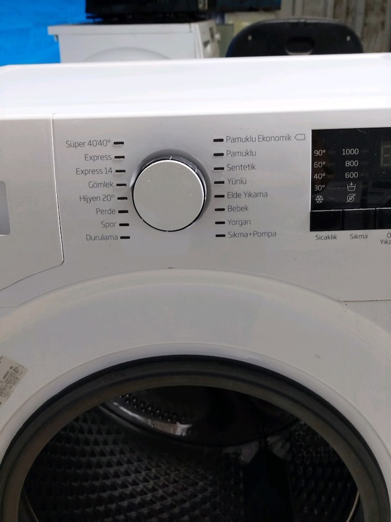 BEKO 8 KG ÇAMAŞIR MAKİNESİ İZMİR İÇİ 3 AY GARANTİMİZ VARDIR - 6